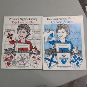Mary Lou Anderson Precision Machine 8 Point Star Quilting Craft Patterns